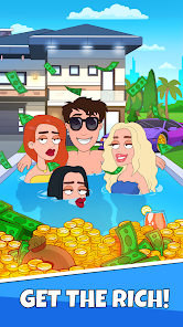 Idle Guy Life Simulator Gameplay Screenshot showing character progression